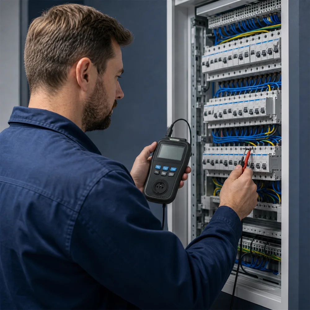 Odborné meranie elektrického rozvádzača