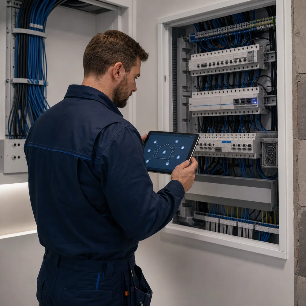 Príprava elektroinštalácie pre smart domácnosť